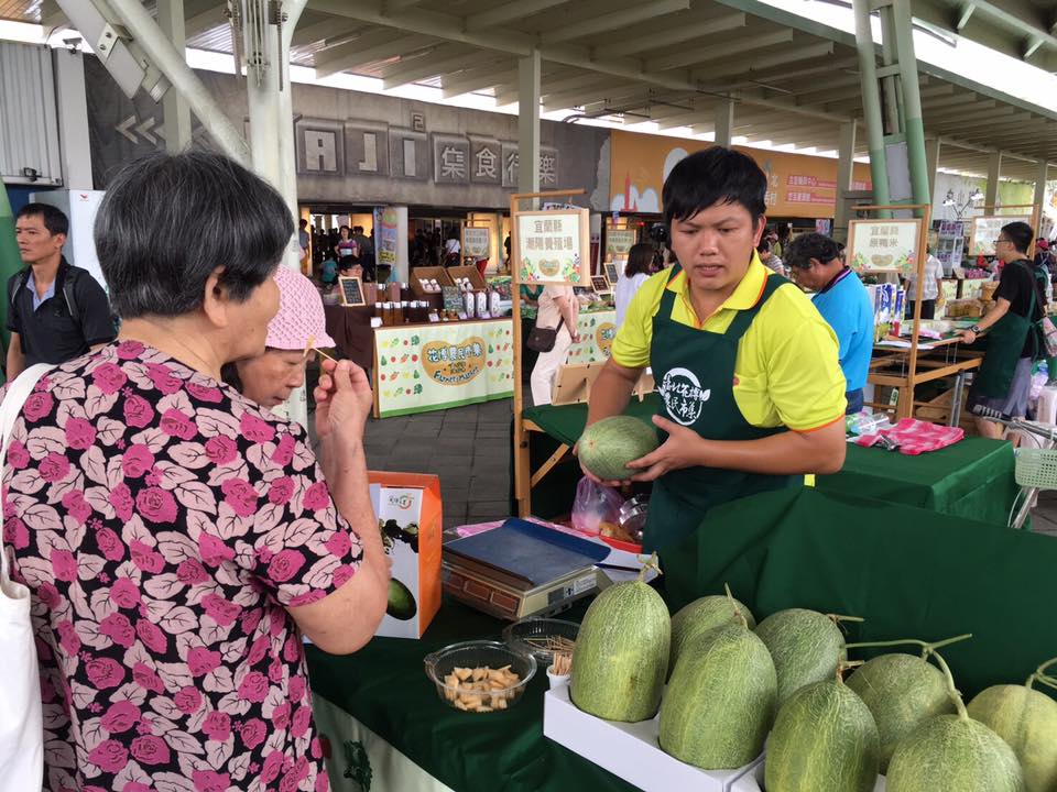 圖1. 宜蘭縣哈密瓜