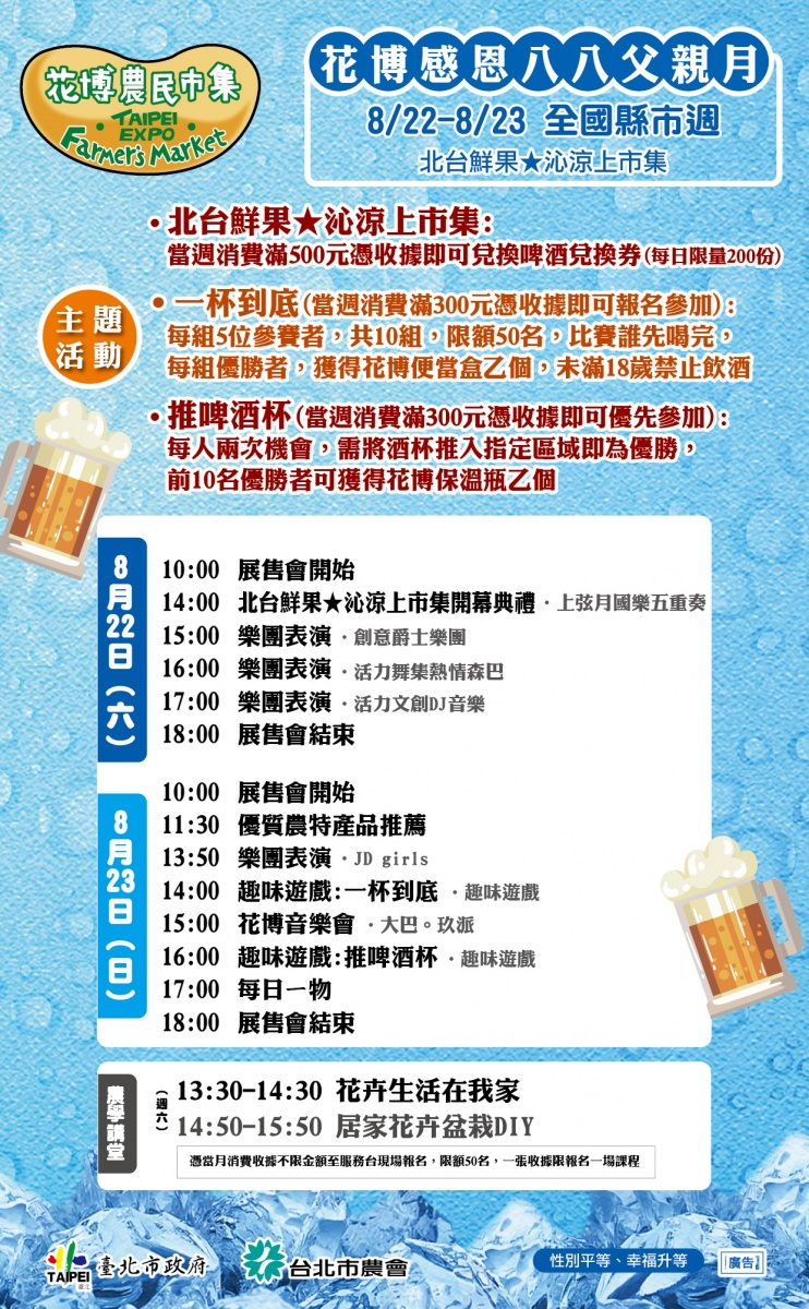 8/22-8/23 北台鮮果★沁涼上市集  全國縣市週