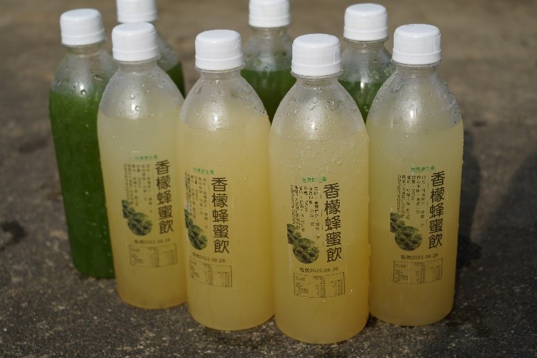 香檸檸檬飲是享盈有機農園市集最熱銷的產品