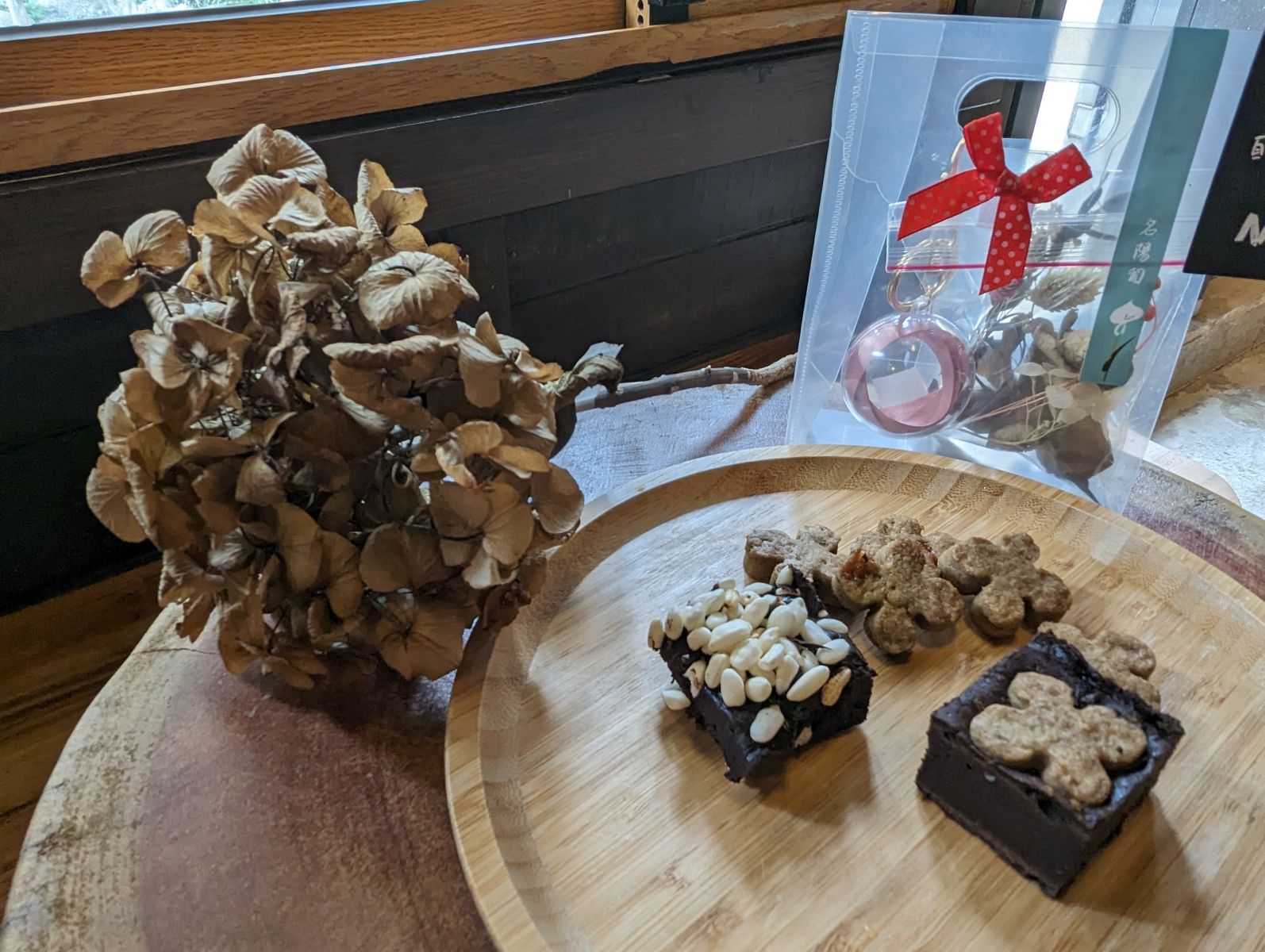 繡球花造型甜點