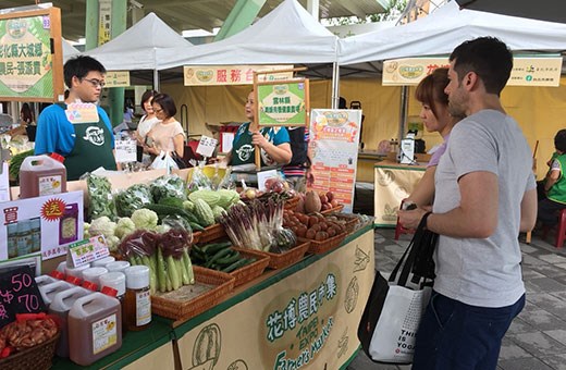 來逛花博農民市集