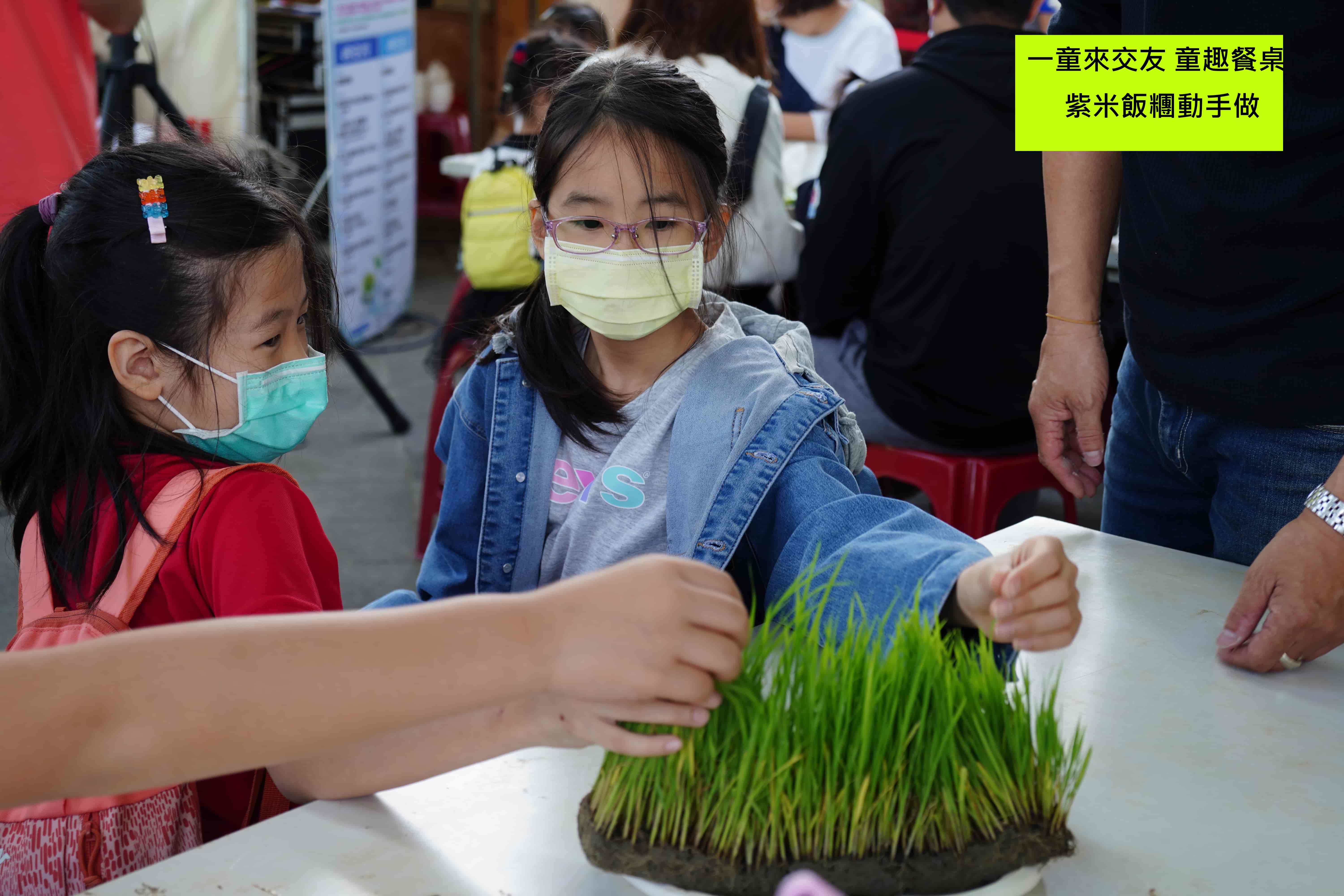 一童來交友 童趣餐桌-紫米飯糰動手做