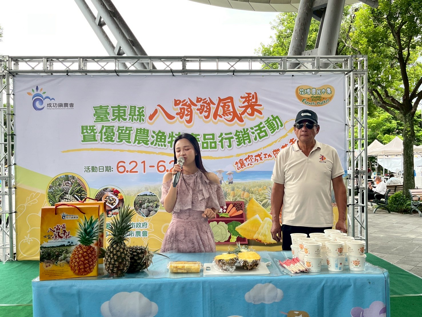 鳳梨木虌果雞湯品嚐